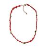 Collar de Vacaciones de Playa Europeo y Americano para Mujer Ins Nicho Colorido Irregular Cuentas de Arroz de Vidrio Cadena de Cuentas Hecha a Mano