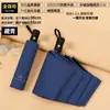 Novo Guarda-chuva Automático Completo com 10 Varetas, Cabo de Madeira Elegante, Proteção Solar para Dias Ensolarados, Guarda-chuva Dobrável Elegante para Negócios Masculino com Logotipo Personalizável