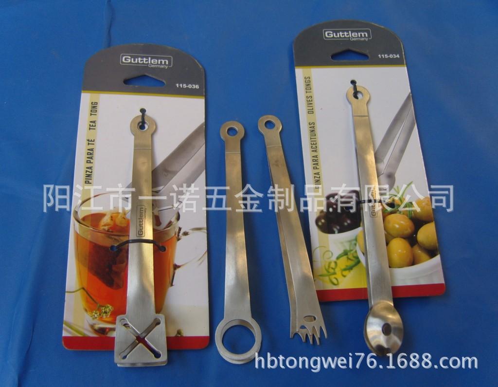 A-008SA不锈钢鱼生夹冰夹食品夹面包夹食物夹茶夹海鲜夹材