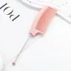 Peine de Cuentas DIY Peine Multicolor Peine de Cola Puntiaguda Herramientas para el Cabello Peine para Seleccionar Peine para Cortapelos Peine de Plástico