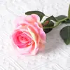 Rosas de Terciopelo Sintético Cuidadosamente Seleccionadas para San Valentín Decoración de Boda para el Hogar Pared de Flores Tacto Flores Sintéticas Flores Artificiales Falsas