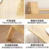 Mesa plegable moderna simple de madera maciza para el hogar de paulownia cuadrada pequeña mesa de comedor mesa pequeña de madera portátil mesa cuadrada plegable