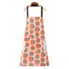 Delantal Caqui Ruyi Moda Femenina Hogar Cocina Cocinar Limpiar Cintura Manos Alto Valor Impermeable y Resistente al Aceite Delantal