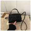 Bolsa Quadrada Pequena para Mulheres Outono 2025 Nova Moda Bolsa de Ombro Bolsa de Mão Casual Bolsa Transversal Simples Tendência