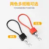 Candado de Cable de Acero, Candado Pequeño con Llave, Mini Candado, Candado de Cadena para Puerta, Candado de Cable Largo, Candado Suave, Juego de Candados Pequeños Antirrobo