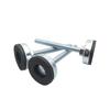 Precio de fábrica, venta de taza de pie ajustable con pegamento, tornillo de pie, tapete de mesa, taza de pie fija ajustable M10-M20
