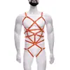 Bambú como ropa Europa y Estados Unidos paquete SM transfronterizo tentación arnés sexy hueco traje divertido para hombre NZN0032