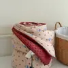 Colcha Doudou Estilo Desenho Animado com Corda de Cânhamo, Gaze de Algodão de Camada Dupla, Lã Doudou, Colcha para Primavera e Outono, Colcha Quente e Espessa para Cama de Casal, Colcha de Inverno