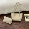 Bolsa de mão feminina com padrão trançado retrô transfronteiriço 2026 novo verão simples versátil bolsa tote mãe-filha