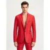 Blazer cruzado de un botón para hombre de comercio exterior, estilo coreano moda juvenil casual con bloques de color ajustado chaqueta de un solo pecho para hombre