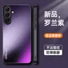 Adequado para Capa de Celular Samsung A56, Capa Protetora Anti-Queda Abrangente, Simples e Elegante Fosca Ins Anti-Impressão Anti-Manchas com Suporte