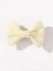 Venta Caliente Transfronteriza Pinza para el Cabello con Lazo de Color Sólido Accesorios para el Cabello de Niños Pinza para el Cabello Pequeña Fresca No Lastima el Cabello Tocado 4404