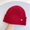Gorro de Lana Tejido de Color Sólido Suave y Ceroso para Mujer Invierno Casual Versátil Gorro de Tejer para Proteger Contra el Frío y el Viento Moda Gorro con Protección para los Oídos
