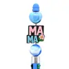 Accesorios para Bolígrafos con Cuentas para el Día de la Madre PVC Goma Suave Cuentas de Dibujos Animados Cuentas Sueltas Bolígrafo de Bola Desmontable Transfronterizo Venta al por Mayor