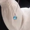 Collar para Mujer, Accesorios Modernos y Únicos, Cadena Dulce y Genial para la Clavícula, Cadena Versátil para Sudaderas y Jerseys