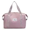 Bolsa de ginástica esportiva portátil de grande capacidade transfronteiriça saco de viagem diagonal de curta distância para mulheres saco de ioga repelente de água por atacado