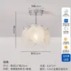 Lámpara de Techo para Balcón Pasillo Estilo Retro Francés Murano Lujo Ligero Pasillo Medieval Vestidor Lámpara de Entrada