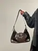 Bolso tote grande de estilo coreano, moderno, delicado, plisado, minimalista, versátil, retro y a la moda para mujer, adecuado para llevar al hombro o en la mano