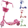 Fabricante de Patinete Infantil de Tres Ruedas con Luces y Música, Las Pegatinas del Patinete Infantil se Pueden Personalizar, Envío Directo de Una Pieza