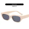 Gafas de sol retro de resina de montura pequeña transfronterizas al por mayor Gafas de sol de montura completa tendencia europea y americana Protector solar anti-ultravioleta