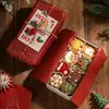 Caja de Hierro Cuadrada Vacía para Navidad 2026 Caja de Regalo de Dulces Caja de Hojalata para Snacks Galletas Galletas Caja de Embalaje de Regalo