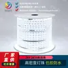 Tira de LED Doble Fila Angulada de 36V 2835, Recubierta Impermeable, LEDs de Alta Densidad, Tira de Luz Flexible de Alto Brillo para Exteriores para Decoración del Hogar