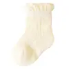 25 Calcetas de Malla para Bebé Estilo Delgado Primavera/Verano Sin Costuras Transpirables Anti-Picaduras de Mosquitos para Niños y Niñas, No Aprietan para Pies Pequeños Gorditos