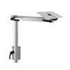 Cama de RV Mesa de Aleación de Aluminio para Coche Patas Giratorias Soporte de Mesa Portátil para Modificación de Furgoneta de Tamaño Completo Mesa de Comedor Ajustable Universal Desmontable
