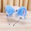 Accesorios para el cabello sexys con orejas de gato, diadema con orejas de animal, tocado de campana de gato, transmisión en vivo, diadema de sirvienta del mismo estilo