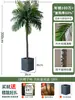 Palmera Areca Artificial Grande de Lujo de Gama Alta, Planta Verde, Árbol Falso, Planta de Bambú Cola de Fénix para Decoración de Paisajismo Tropical de Interiores