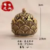 Incensário Qilin Banhado a Latão Estilo Antigo, Artesanato para Decoração de Casa, Itens de Presente Estilo Vintage, Atacado de Utensílios de Cobre Antigos