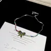 Pulsera Colgante Cruz Deslizante de Mariposa de Circonita Super Brillante, Pulsera Moderna y Exquisita, Joyería al por Mayor de Lujo Ligero y de Alta Gama