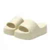 Pantuflas para Aumentar la Altura, Transpirables, Antideslizantes, Modernas para Uso en Casa, Comodidad de Verano con Tacto Suave, Resistentes al Olor, de Suela Gruesa, Sandalias Portátiles para Mujer