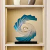 Creativo Moderno Flujo de Riqueza Escritorio para el Hogar Gabinete de Vino Estantería Entrada Sala de Estar Estudio Dormitorio Adornos Decorativos de Resina