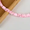 Fita de renda plissada com linha central rosa com fita de cetim de poliéster para bainha de roupa, acessórios DIY, acabamento elástico longo com desconto