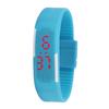 Pulsera Led de Correa Fina de una Sola Tecla 2018 Reloj de Gelatina para Hombres y Mujeres Pulsera Reloj de Regalo Creativo para Estudiantes Niños