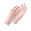 Guantes de Protección Solar para Mujer, Delgados de Seda de Hielo, Primavera y Verano, Anti-UV, para Ciclismo y Conducir al Aire Libre, Antideslizantes, Guantes de Pesca