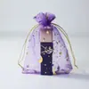 Bolsas de Malla para Venta al por Mayor Transfronteriza, Bolsas de Regalo con Cordón para Joyería, Bolsas de Empaque de Almacenamiento con Cordón para Cosméticos, Bolsas de Almacenamiento de Organza