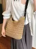Bolso Tejido Artístico Transfronterizo para Mujer 2026 Nuevo Estilo Estilo Vacaciones en la Playa Bolso de Hombro Cruzado Gran Capacidad Bolso de Mano para Viajes