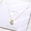 Collar Wanying Jewelry One Wang Qingquan Plata Esterlina S925 Personalidad Creativa Moda Simple Lujo Ligero Nicho Accesorios Personalización