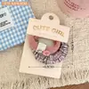 Nuevas scrunchies de toalla de alta elasticidad, gomas elásticas duraderas, accesorios para el cabello elegantes y sencillos, scrunchies versátiles para coleta al por mayor