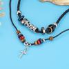 Fabricante Transfronterizo Ecológico Collar Ancla para Hombres, Estudiantes, Colgante Retro de Moda, Cadena para Clavícula, Joyería de Pareja Estilo Japonés y Coreano