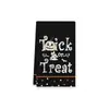 Paños de cocina de Halloween, decoraciones de cocina europeas y americanas de Halloween transfronterizas, paños de té absorbentes, paños multiusos para lavar platos y limpiar