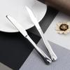 Série Gota D'água Atacado Talheres de Aço Inoxidável, Facas, Garfos, Colheres, Estilo Ocidental Utensílios de Mesa para Hotel, Podem Ser Gravados a Laser com Logo, para Uso Doméstico