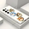 Japão Coreia Venda Quente Minimalista Fofo Faixa de Cabelo Gatinho Galáxia S26 Capa de Celular com Furo de Precisão S24 Ultra Capa Macia