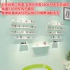 Prateleira de Exibição para Salão de Barbeiro Prateleira de Armazenamento para Nail Art Fundo Zen Cor de Esmalte Prateleira Decorativa para Sala de Estar