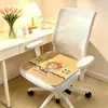 Cojín de Silla de Verano para Estudiantes, Adecuado para Estar Sentado Mucho Tiempo, Universal para Todas las Estaciones, Cojín de Silla de Comedor, Cojín de Asiento para Oficina y Videojuegos