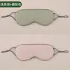 Antifaz opaco de doble cara para mujer, ligero y no presiona, estilo con ganchos para las orejas, transpirable y cómodo para dormir, alivia la fatiga visual en otoño e invierno