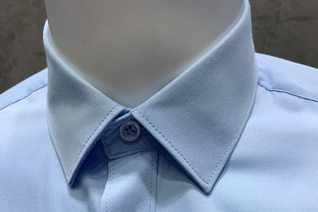 NS101纯色长袖衬衫 浅蓝色 (11).JPG