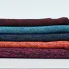 Tejido de poliéster y amoníaco de color rojo ionizado de 170 g, mezcla de seda negra, tejido de punto para camiseta, tejido de secado rápido para ropa deportiva